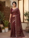 Tew Semi Cotton Ajrakh Printed Saree Collections